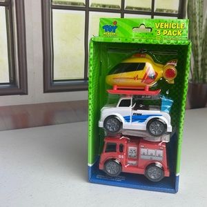 Micro Mini Vehicles – 3 Pack, Colors and Styles May Vary